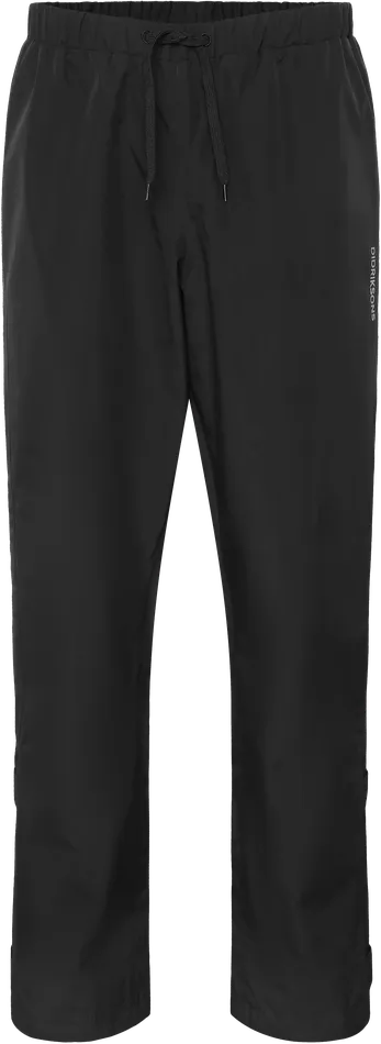 Men Grit Unisex Pants Black Didriksons Waterproof Trousers