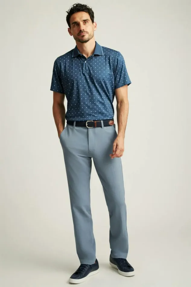 Men Highland Tour Golf Pants Flint Stone Grey Bonobos Joggers and Athleisure