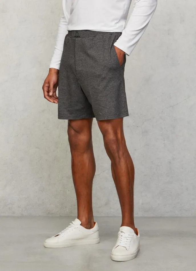 Men Homewear Hackett London Relaxed Fit Pyjama Shorts Marl Grey