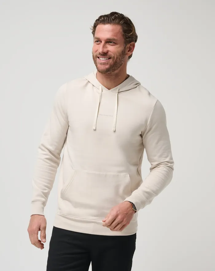 Men Hoodies and Sweatshirts TravisMathew COASTAL CLOUD HOODIE Moonbeam