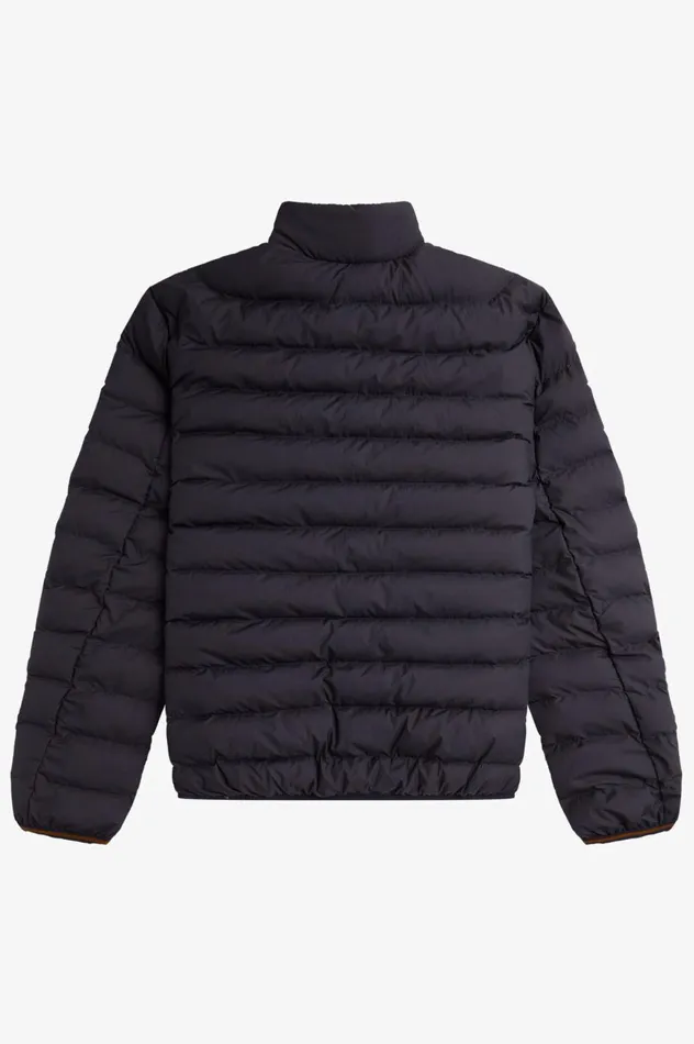 Men Insulated Jacket Navy Fred Perry Coats and Jackets