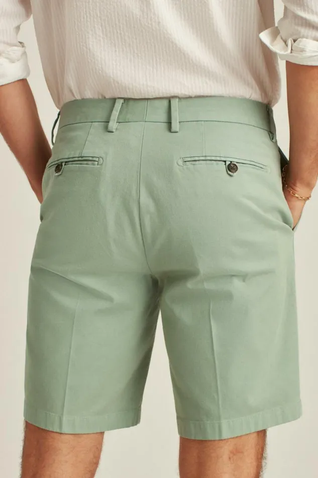 Men Italian Stretch Chino Shorts Dusty Sage Bonobos Chino Shorts