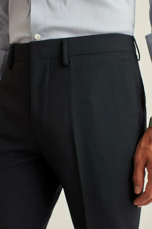 Men Italian Stretch Wool Dress Pants Navy Bonobos Dress Pants