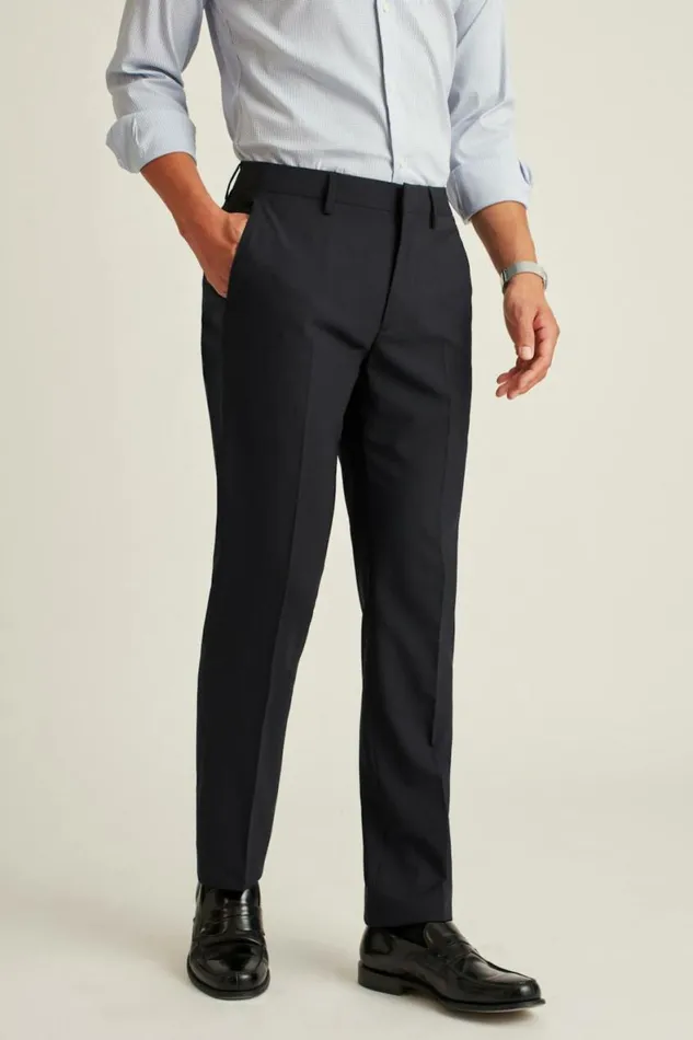 Men Italian Stretch Wool Dress Pants Navy Bonobos Dress Pants