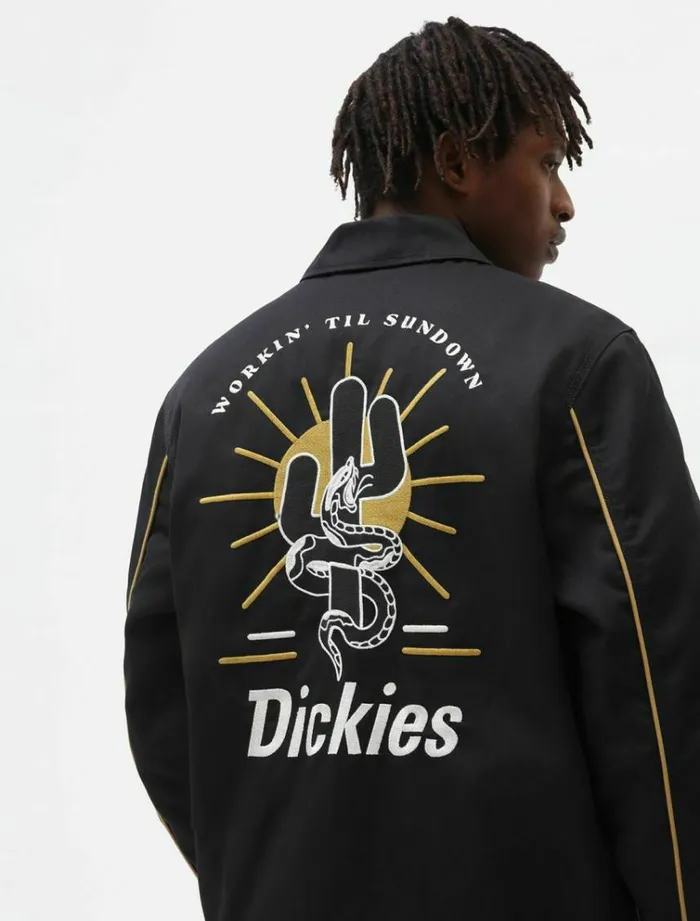 Men Jackets Dickies Bettles Jacket Black