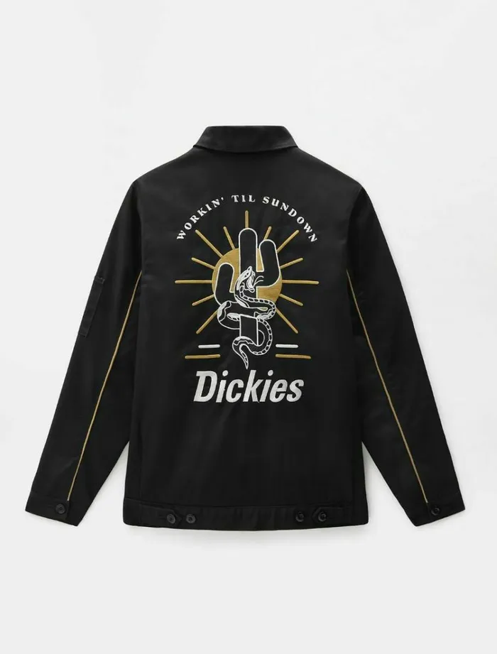 Men Jackets Dickies Bettles Jacket Black