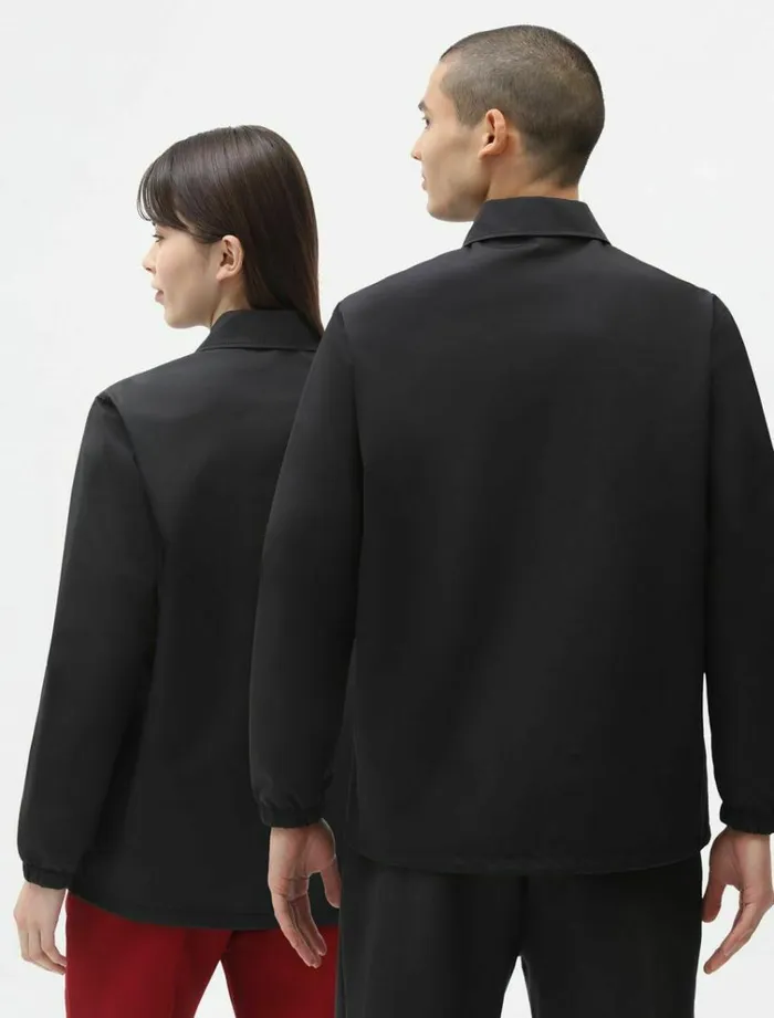 Men Jackets Dickies Oakport Coach Jacket Black