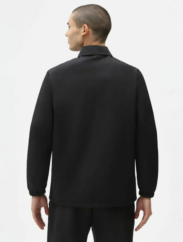 Men Jackets Dickies Oakport Coach Jacket Black
