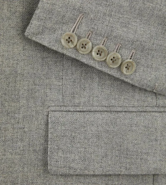 Men Jackets Tom Ford Cashmere Twill Shelton Jacket Light Grey Men Jackets Tom Ford Cashmere Twill Shelton Jacket Light Grey