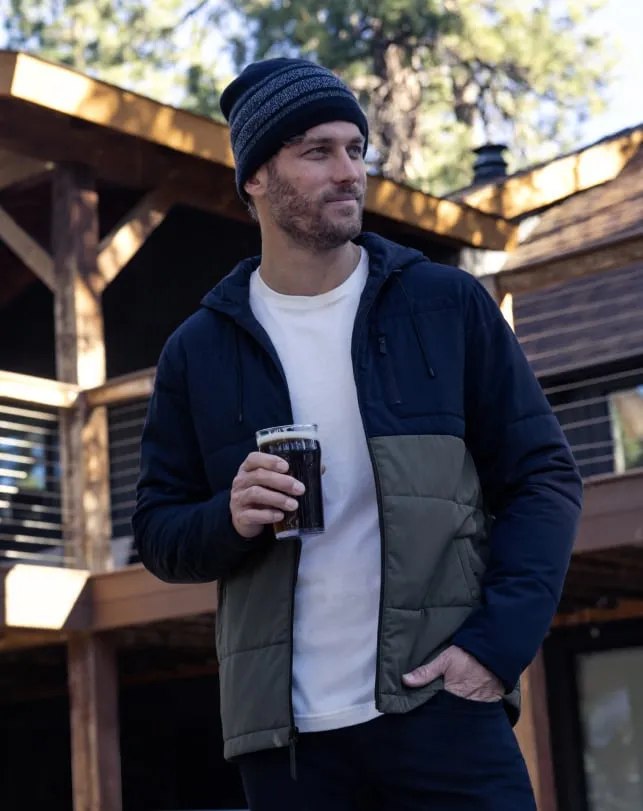 Men Jackets TravisMathew TORCH RUNNER FULL ZIP Black