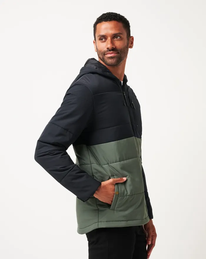 Men Jackets TravisMathew TORCH RUNNER FULL ZIP Black