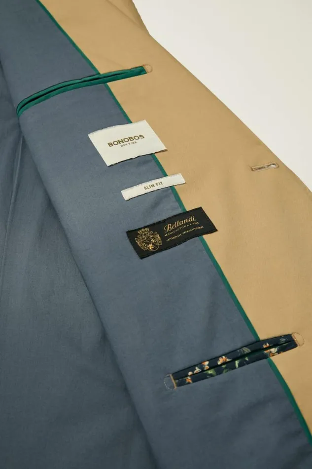Men Jetsetter Italian Cotton Blazer Cornstalk Bonobos Blazers and Sport Coats