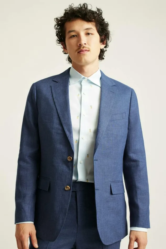 Men Jetsetter Italian Linen Suit Bright Navy Bonobos Suits Men Jetsetter Italian Linen Suit Bright Navy Bonobos Suits