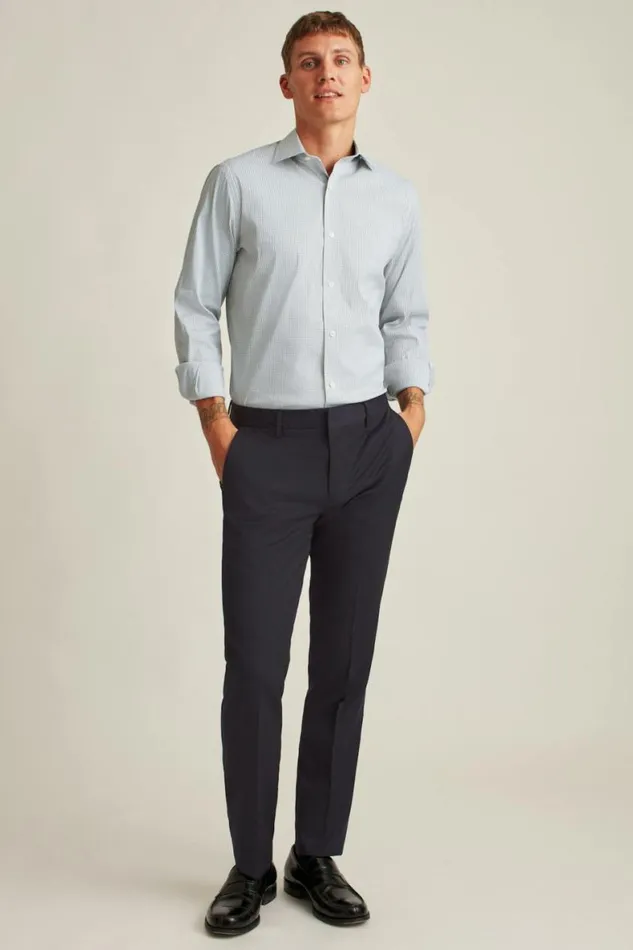 Men Jetsetter Stretch Dress Shirt Blue Black Tattersall Bonobos Business Casual Shirts Men Jetsetter Stretch Dress Shirt Blue Black Tattersall Bonobos Business Casual Shirts