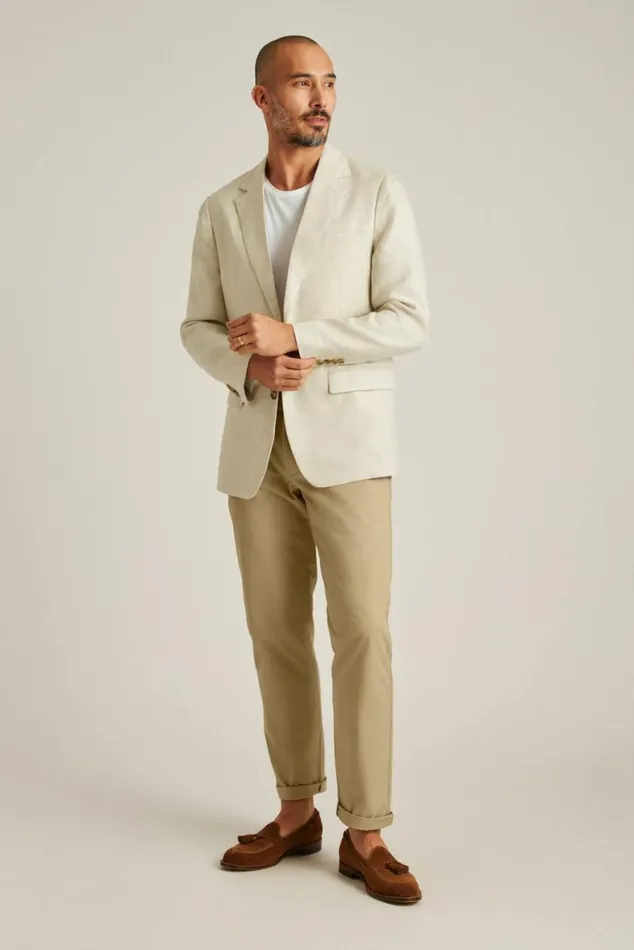 Men Jetsetter Unconstructed Blazer Light Khaki Houndstooth Bonobos Blazers and Sport Coats Men Jetsetter Unconstructed Blazer Light Khaki Houndstooth Bonobos Blazers and Sport Coats