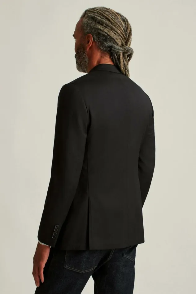 Men Jetsetter Wool Blazer Black Bonobos Blazers and Sport Coats