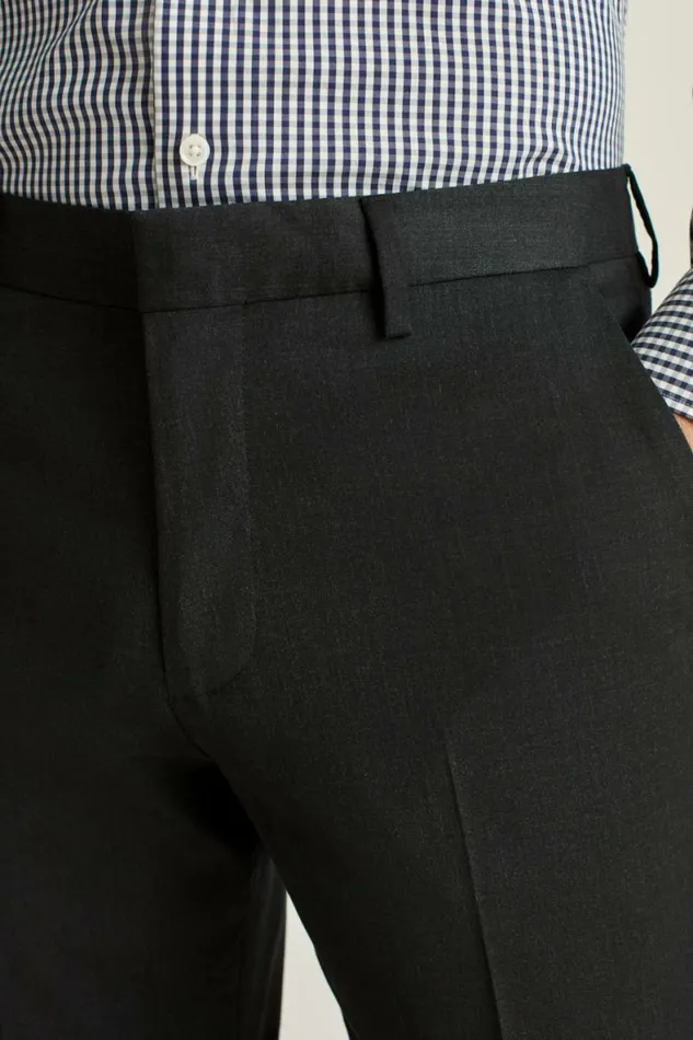 Men Jetsetter Wool Dress Pant Charcoal Bonobos Dress Pants