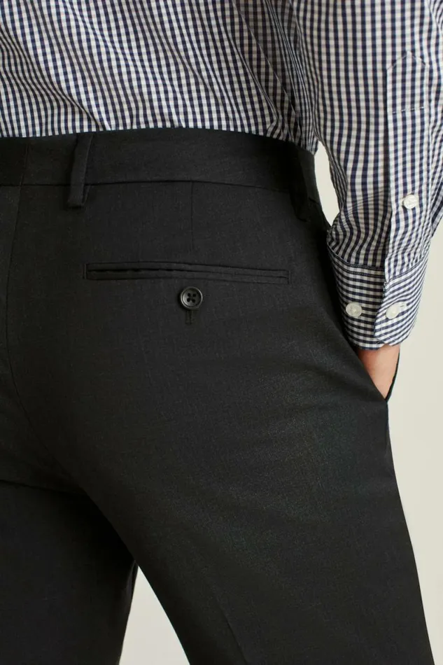 Men Jetsetter Wool Dress Pant Charcoal Bonobos Dress Pants