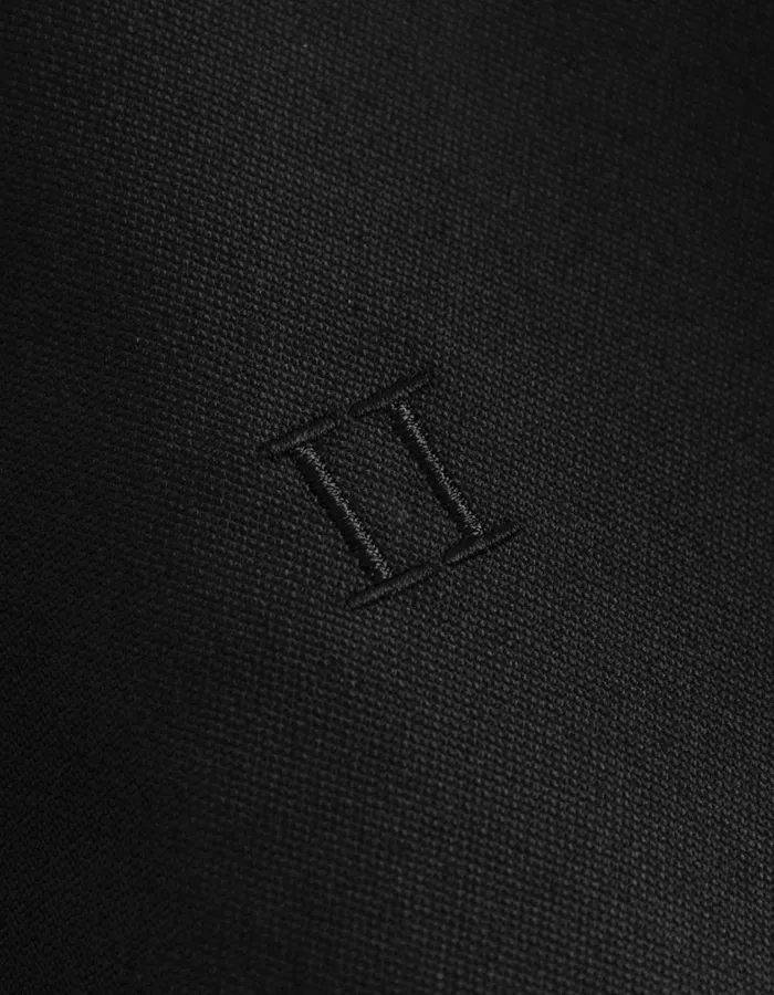 Men Konrad Oxford Shirt 8211 Seasonal 8211 BlackBlack Les Deux ShirtsOvershirts