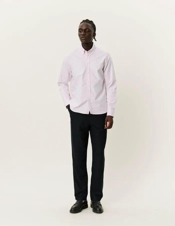 Men Konrad Oxford Shirt 8211 Seasonal 8211 Oyster Rose Les Deux ShirtsOvershirts