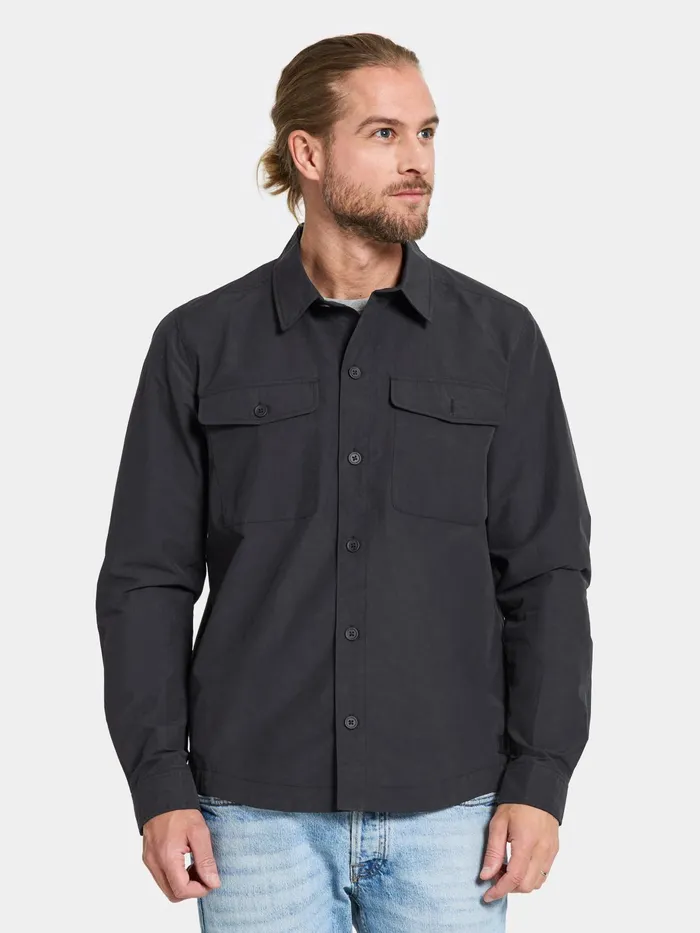 Men Lennox Jacket Black Didriksons Hoodies and Sweatshirts