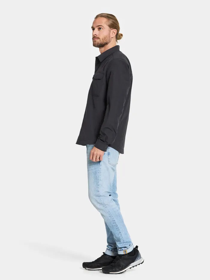 Men Lennox Jacket Black Didriksons Hoodies and Sweatshirts