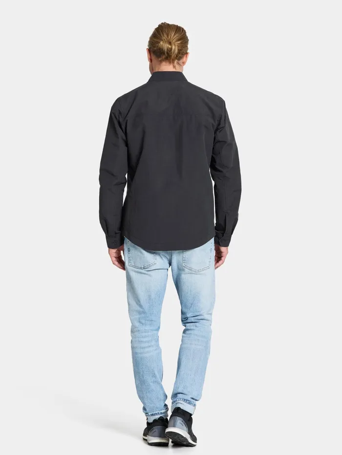 Men Lennox Jacket Black Didriksons Hoodies and Sweatshirts