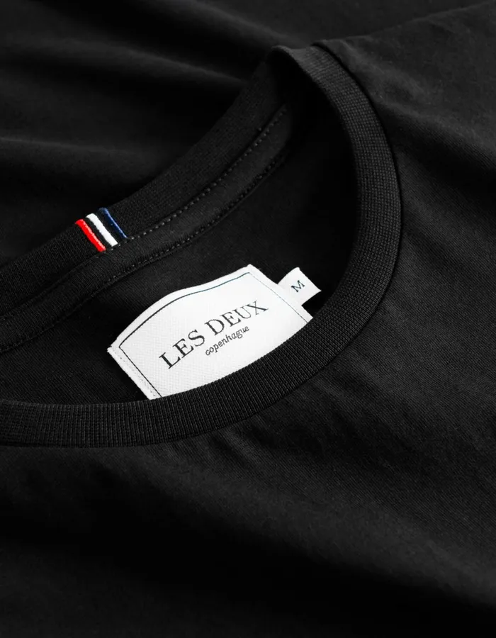 Men Lens TShirt 8211 BlackWhite Les Deux Tshirts