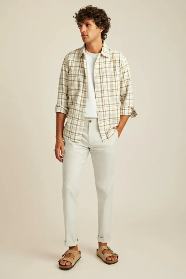 Men Lightweight Chino Light Beige Bonobos Chinos