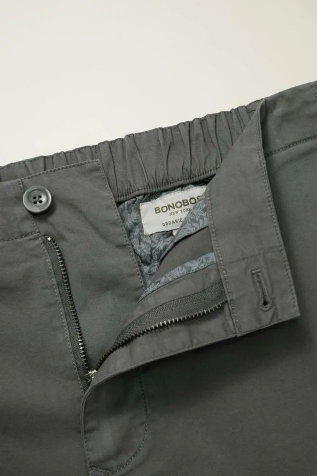 Men Lightweight Chino Short Smoke Grey Bonobos Seasonal Pants
