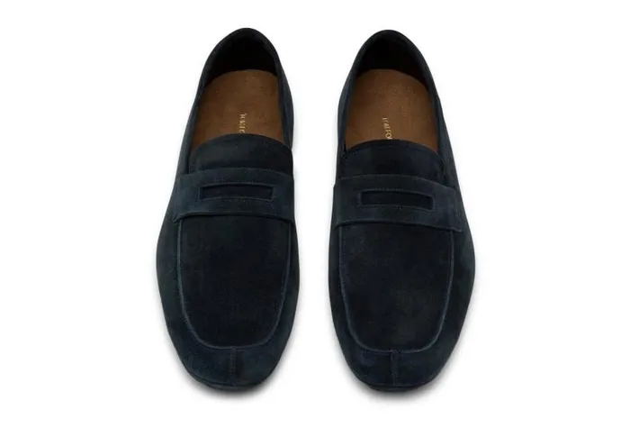 Men Loafers Tom Ford Suede Berwick Loafer Midnight Blue Men Loafers Tom Ford Suede Berwick Loafer Midnight Blue