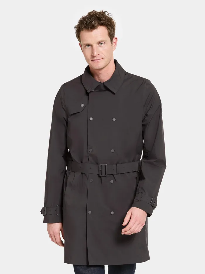 Men Ludvig Coat Black Didriksons Lightweight Jackets