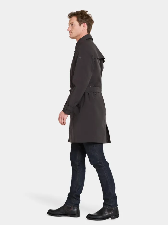 Men Ludvig Coat Black Didriksons Lightweight Jackets