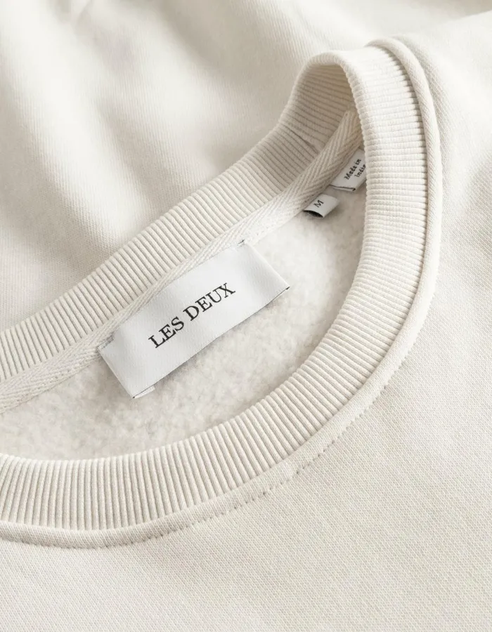 Men Neighborhood Sweatshirt 8211 IvoryBlack Les Deux HoodiesSweatshirts