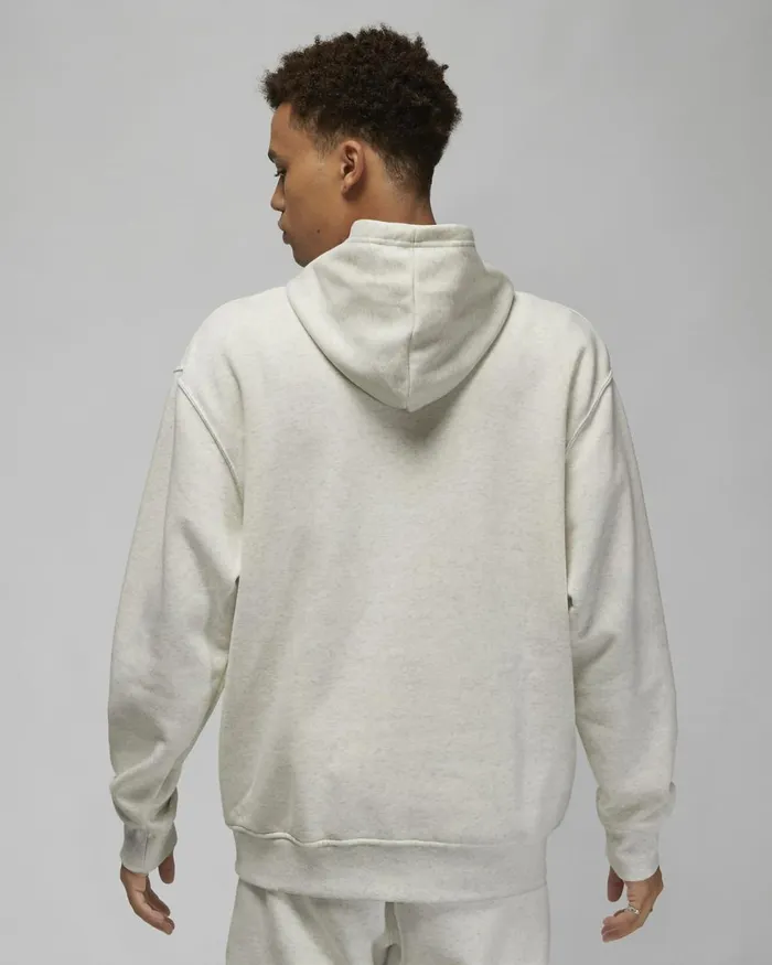 Men Nike Hoodies And Sweatshirts Jordan Artist Series By Jacob Rochester Oatmeal Heathersailuniversity Red