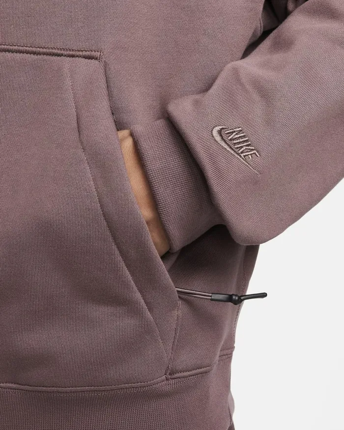 Men Nike Hoodies And Sweatshirts Sportswear ThermaFIT Tech Pack Plum Eclipseplum Eclipse
