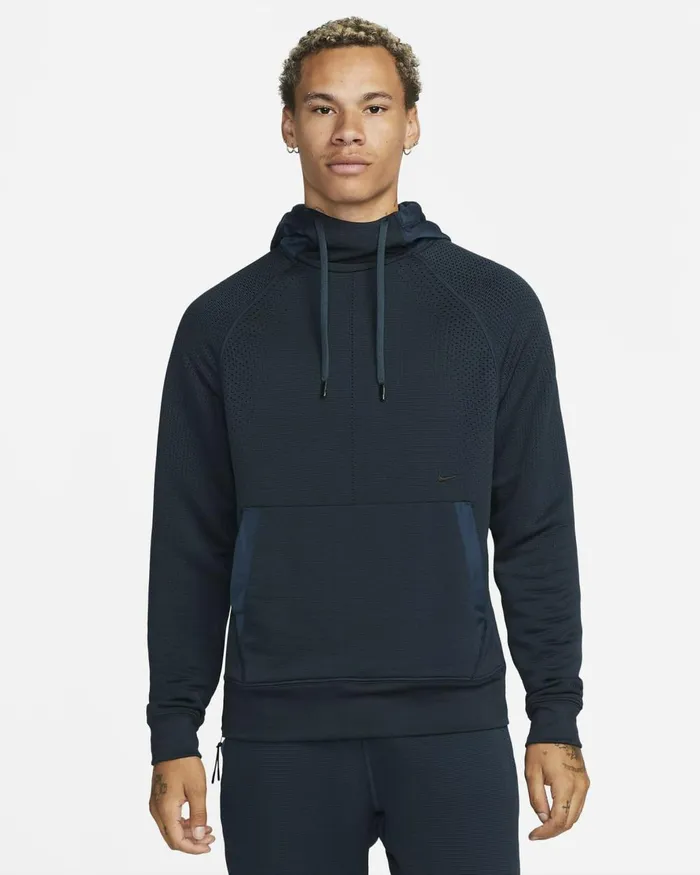 Men Nike Hoodies And Sweatshirts ThermaFIT ADV APS Armoury Navyblack
