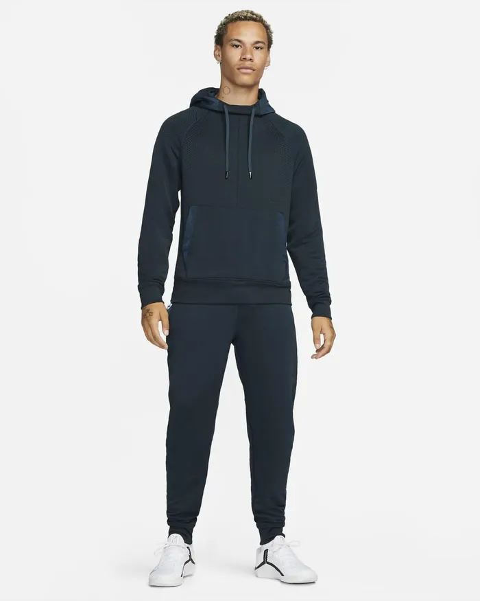 Men Nike Hoodies And Sweatshirts ThermaFIT ADV APS Armoury Navyblack