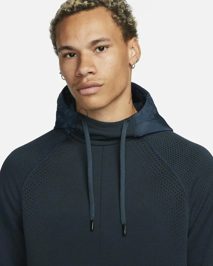 Men Nike Hoodies And Sweatshirts ThermaFIT ADV APS Armoury Navyblack