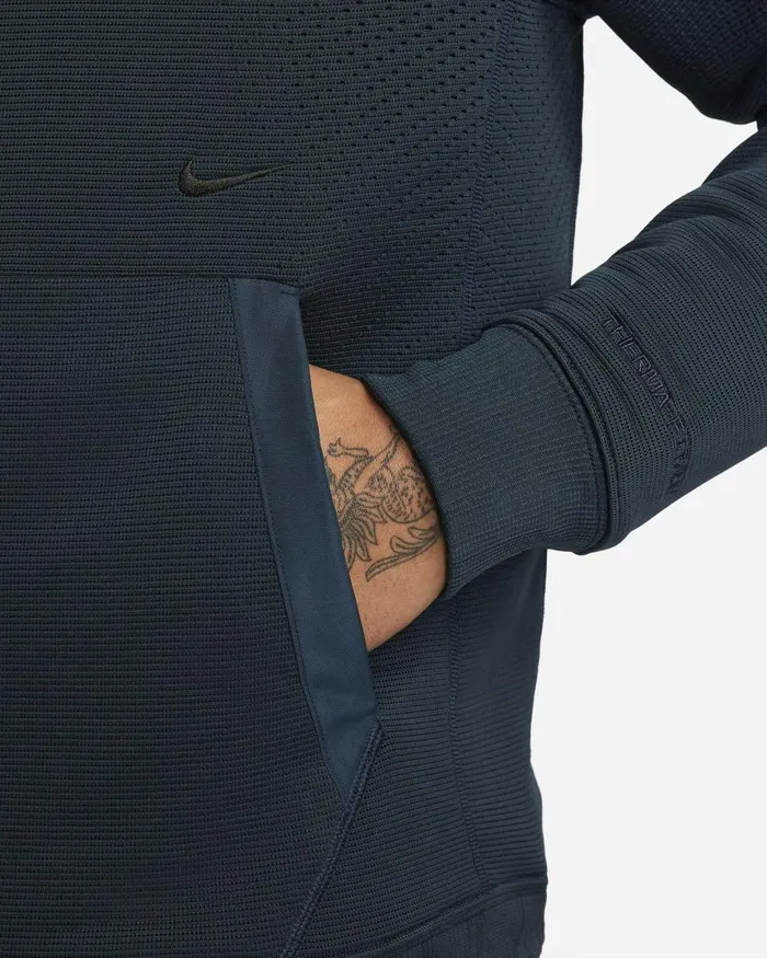Men Nike Hoodies And Sweatshirts ThermaFIT ADV APS Armoury Navyblack