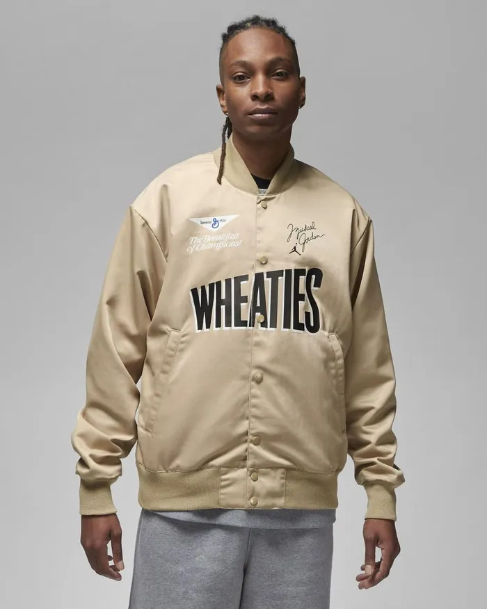 Men Nike Jackets Jordan Flight MVP Desertphantom