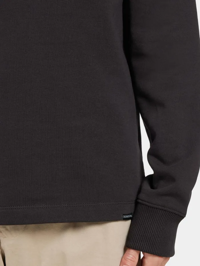 Men Noel Sweater Black Didriksons Hoodies and Sweatshirts