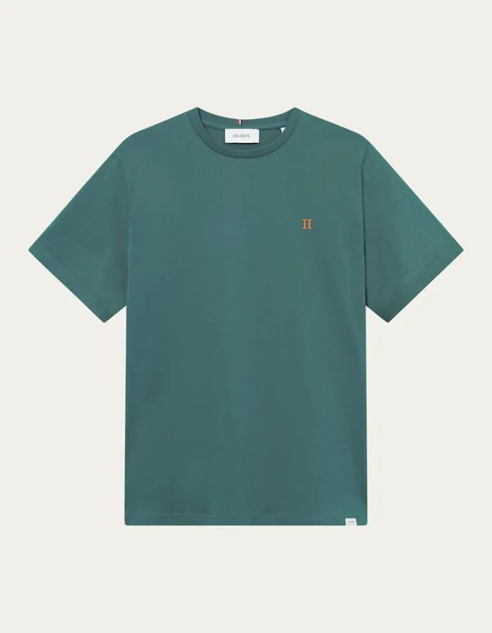 Men Norregaard TShirt 8211 Seasonal 8211 Pacific OceanOrange Les Deux Tshirts