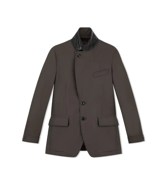 Men Outerwear Tom Ford LightFill Blazer Ebony