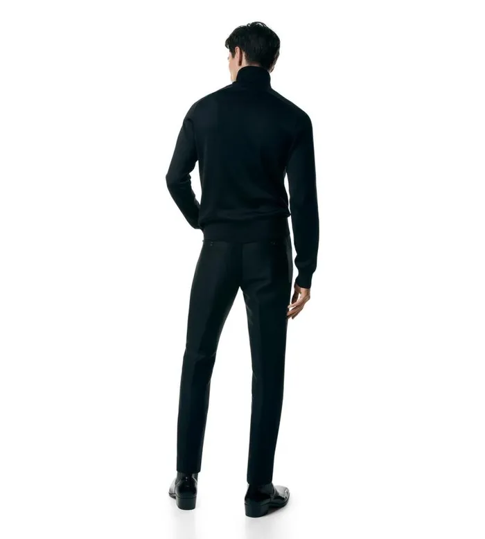 Men Pants and Shorts Tom Ford Techno Gabardine Atticus Western Pocket Trouser Black Men Pants and Shorts Tom Ford Techno Gabardine Atticus Western Pocket Trouser Black