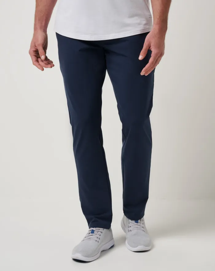 Men Pants TravisMathew LEGACY STRETCHKNIT PANT Total Eclipse