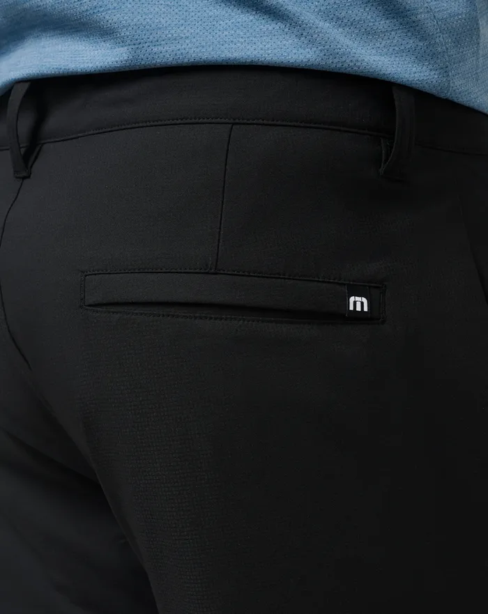Men Pants TravisMathew OPEN TO CLOSE JOGGER Black