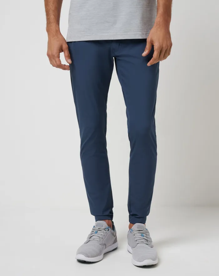Men Pants TravisMathew OPEN TO CLOSE JOGGER Mood Indigo