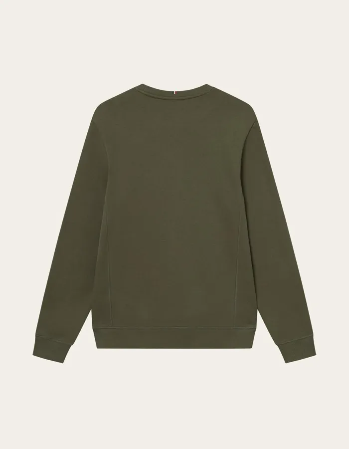 Men Piece Sweatshirt 8211 Olive NightIvory Les Deux HoodiesSweatshirts