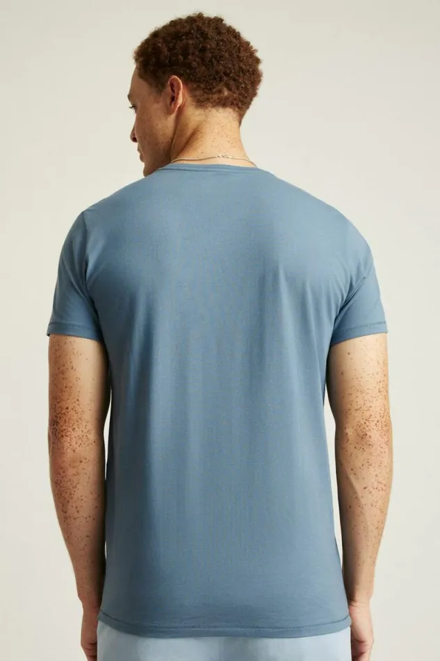 Men Pima Performance Tee Flint Stone Grey Bonobos Short Sleeve Tees